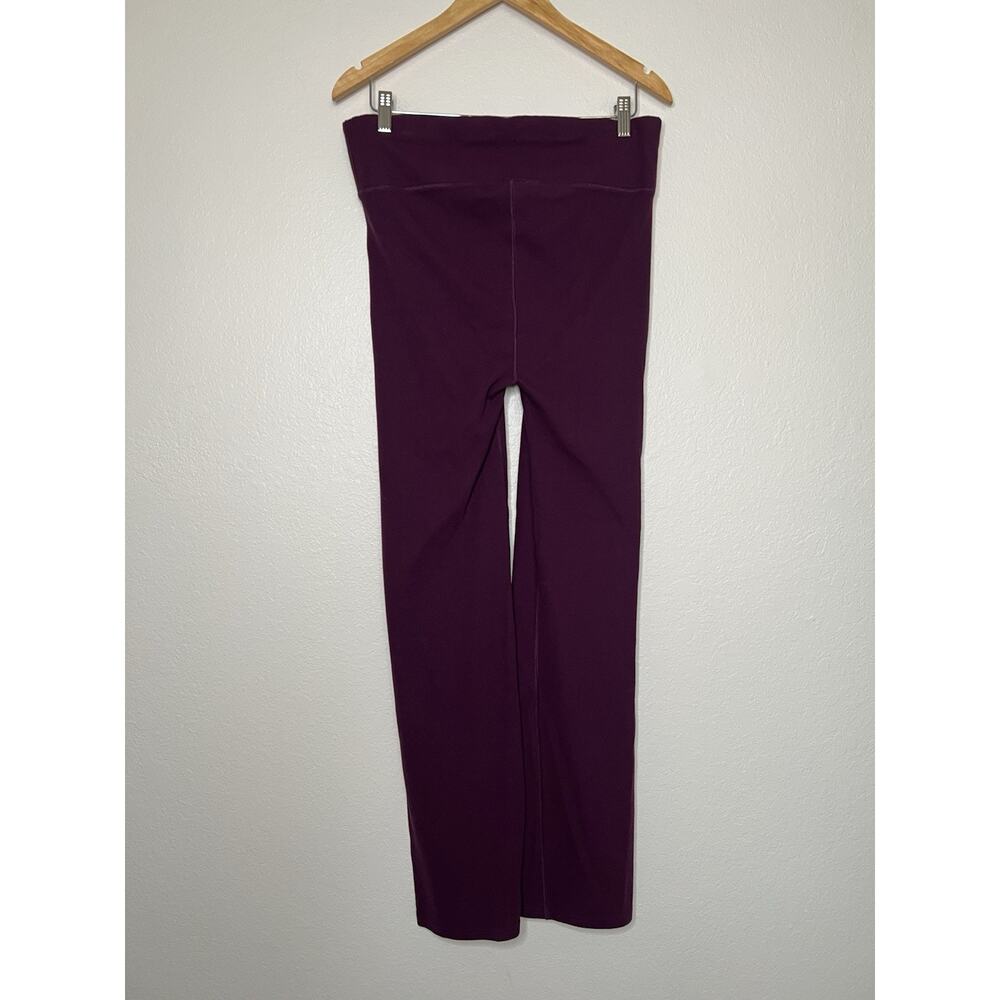 Pact Women's Wide Leg Jumpsuit Pants in Deep Plum - Picture 4 of 4